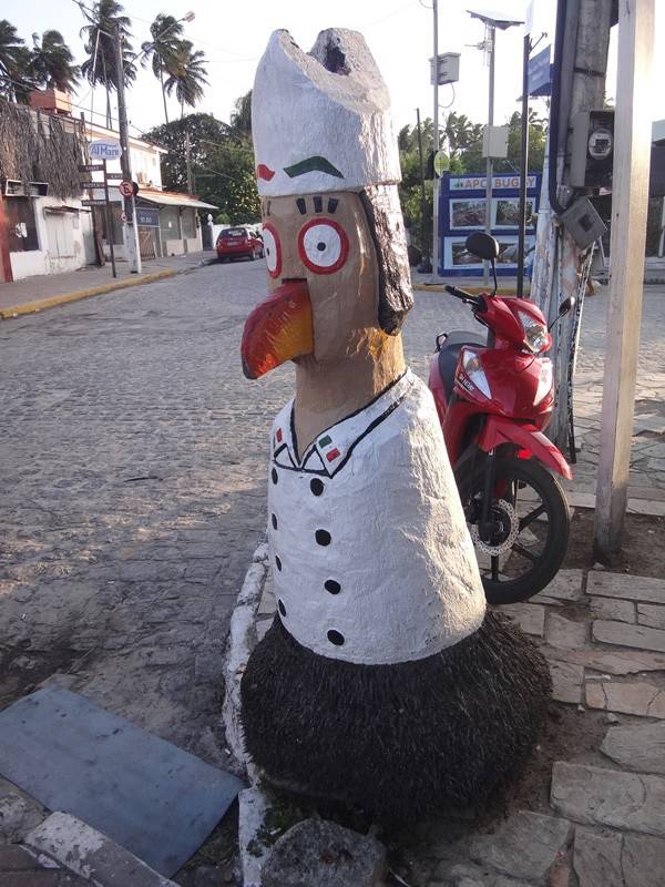 Obra do Carcará em Porto de Galinhas.