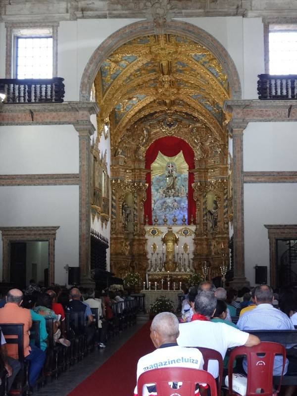 Interior da Igreja do Carmo.