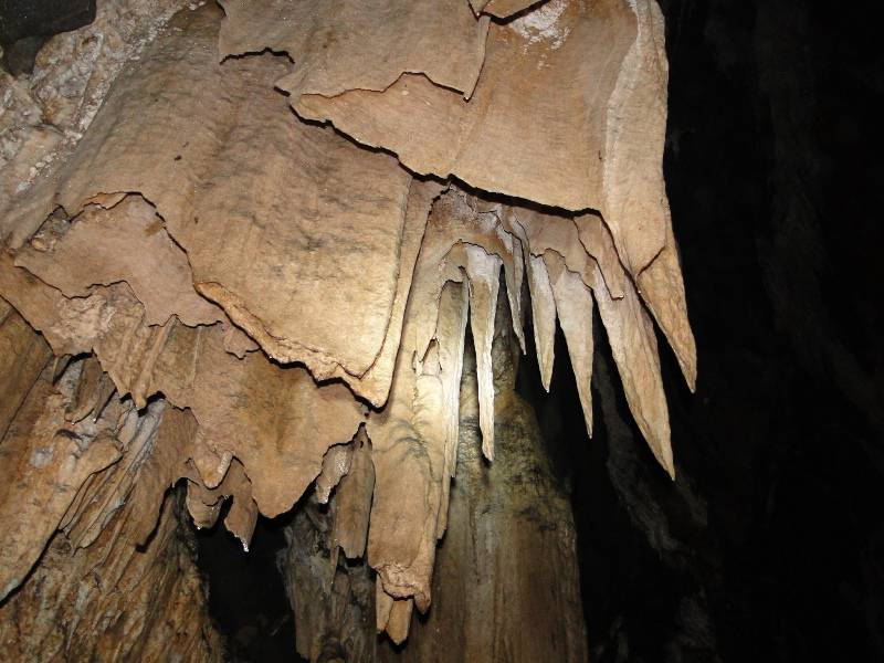 Formações rochosas - PETAR - Caverna Santana.