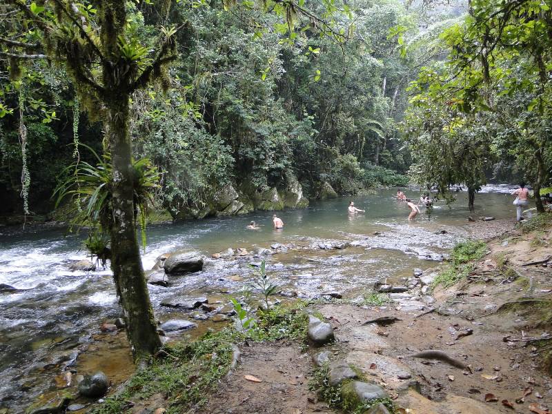 Piscina Natural. Núcleo Santana do PETAR.