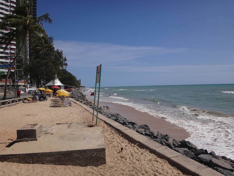 Praia de Boa Viagem, em Recife.