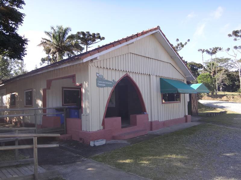 Centro de Visitantes do Parque Estadual Carlos Botelho.