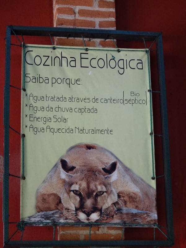 Parque da Onça Parda - cozinha ecológica.