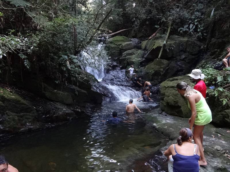 Parque da Onça Parda - Cachoeira do Ribeirão Branco.