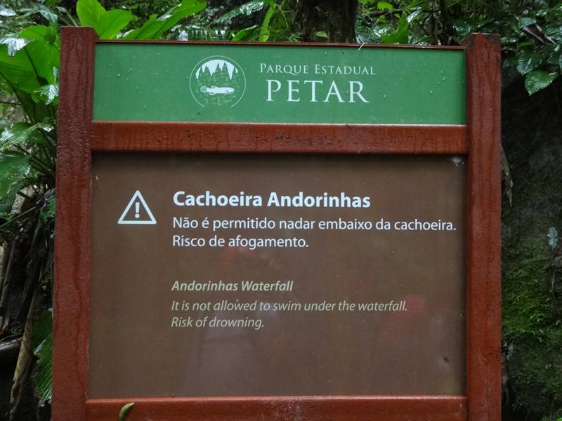 PETAR - Cachoeira das Andorinhas.