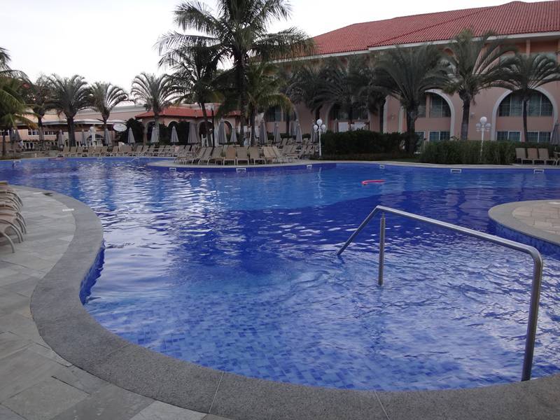 Piscina principal do Royal Palm Plaza, em Campinas/SP.