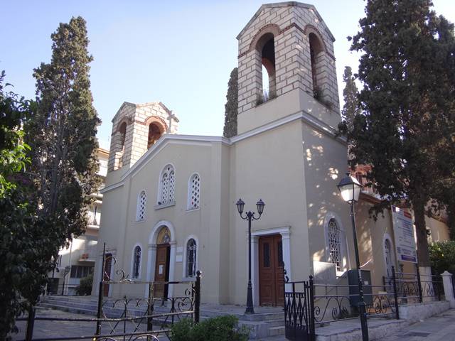 Igreja da Metamorfose, em Plaka - Rua Kydathineon.