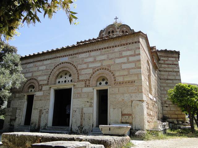 Igreja dos Santos Apóstolos, na Ágora Antiga, em Atenas, Grécia.