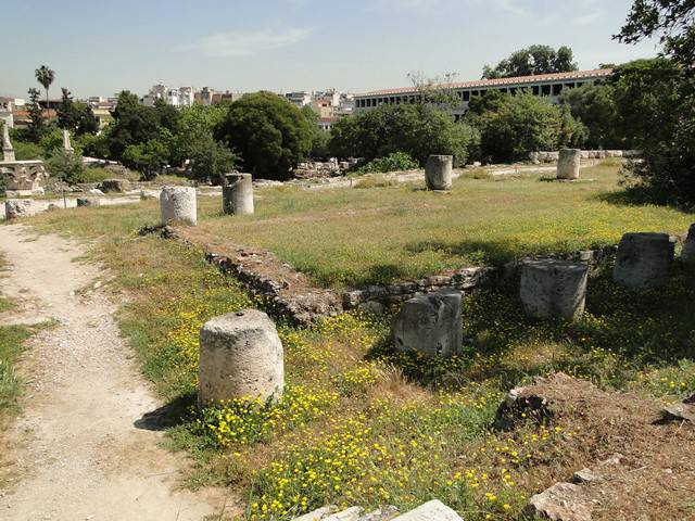 Ágora Antiga, em Atenas, Grécia.