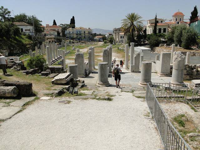Ágora Romana, em Atenas, Grécia.