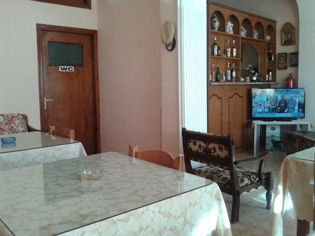 Sala do café da manhã - hotel Villa Ilios - Santorini.
