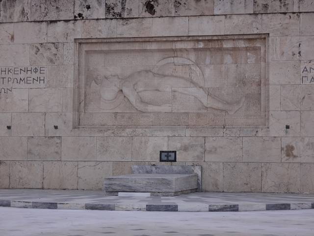 Túmulo do Soldado Desconhecido, em frente ao Parlamento Grego.