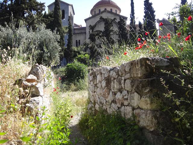 Cemitério Kerameikos, em Atenas.