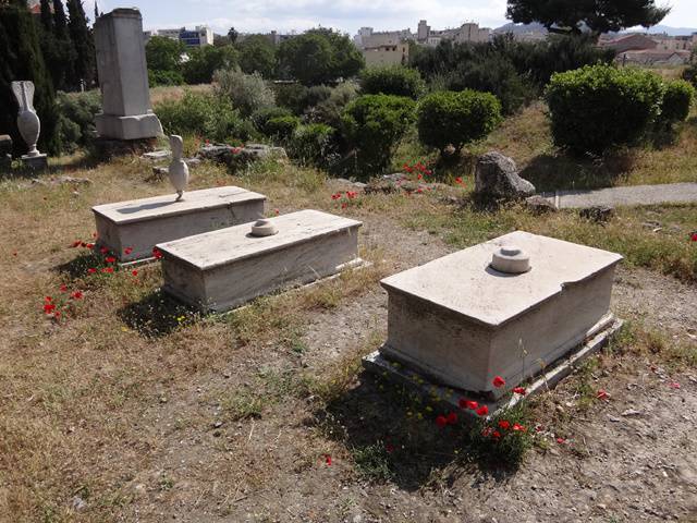 Cemitério Kerameikos, em Atenas.