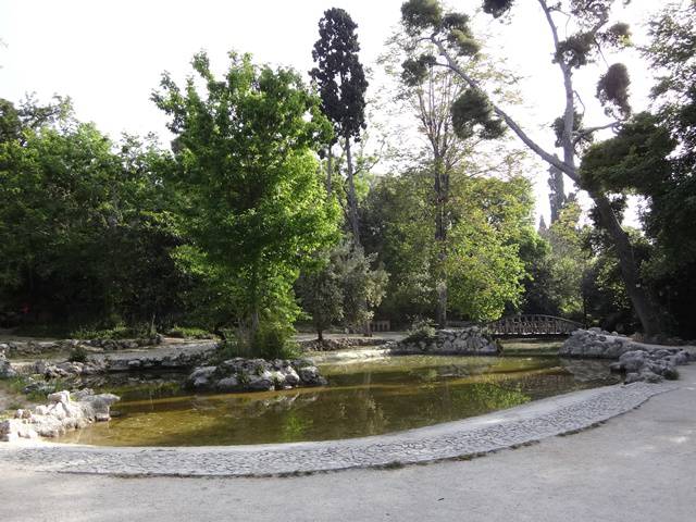 Jardim Nacional em Atenas.