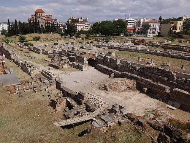 Visão geral do Kerameikos.