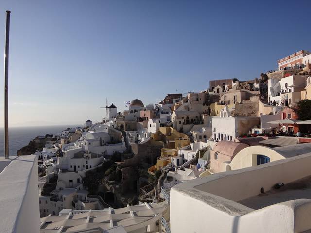 Oia, Santorini, Grécia.