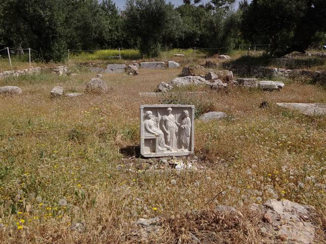 Templo de Zeus Olímpico, em Atenas.