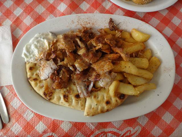 Pork Gyros.