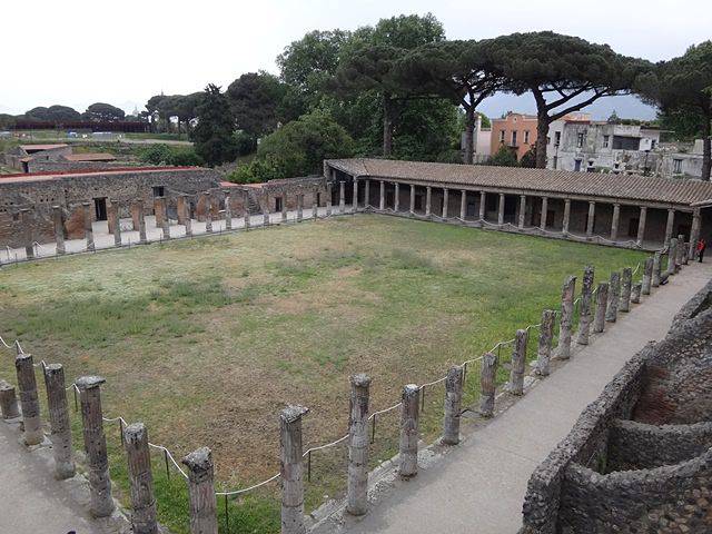 Pompeia: quartel dos gladiadores