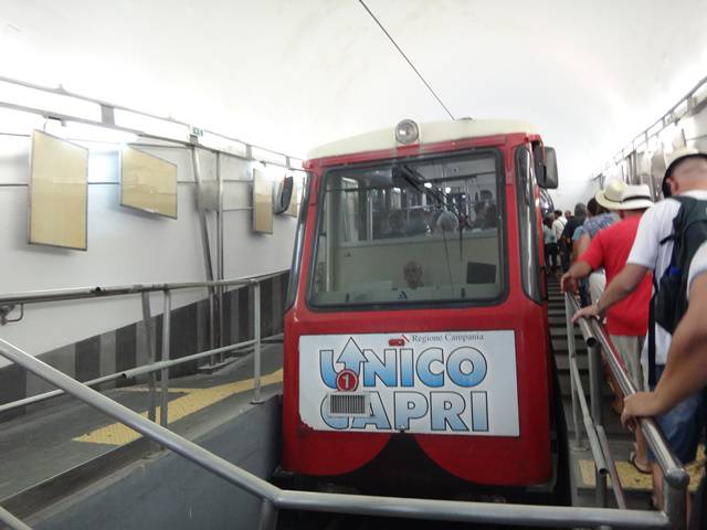 Funicular em Capri