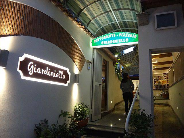 Sorrento: restaurante Giardiniello