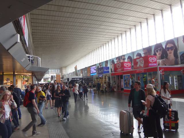 Estação Termini, em Roma