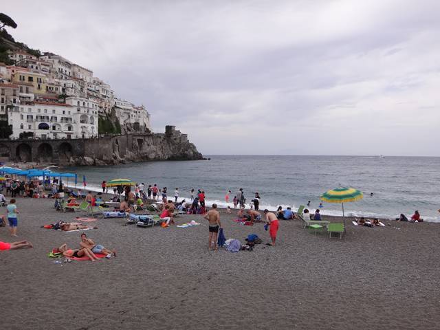 Praia de Amalfi.