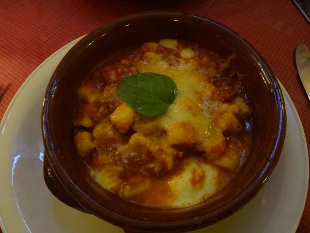 Gnocchi para mim.