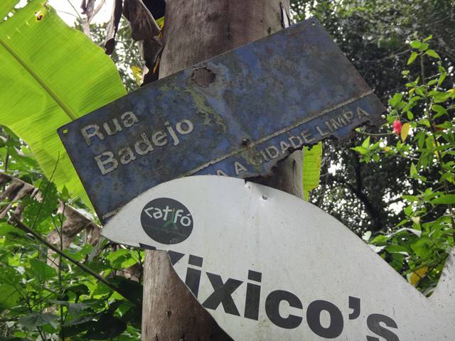 Travessia das 7 Praias em Ubatuba - ruas com nome de peixe.