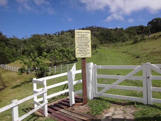 Hotel Atibainha - Trilha Caminho da Saúde.