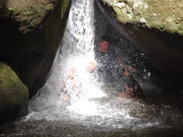 Ubatuba: queda d'água