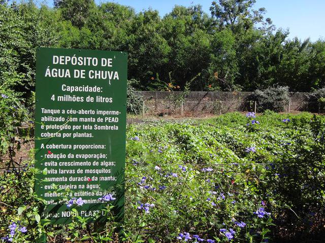 Plantarum - Depósito de água de chuva.