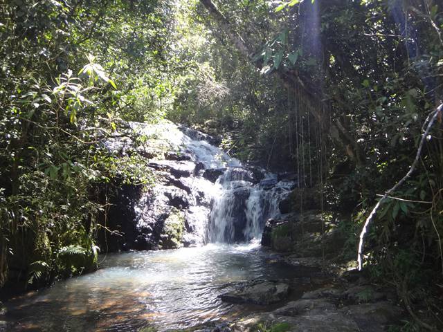 Trilha Cachoeira do Serrote, em Águas da Prata/SP.