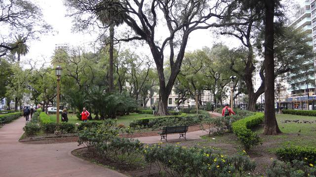 Praça Rodriguez Peña.