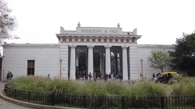 Cemitério da Recoleta.