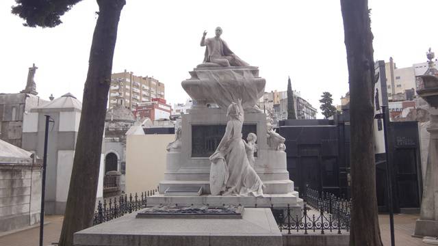 Cemitério da Recoleta, em Buenos Aires.