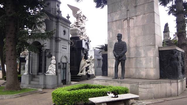 Cemitério da Recoleta, em Buenos Aires.