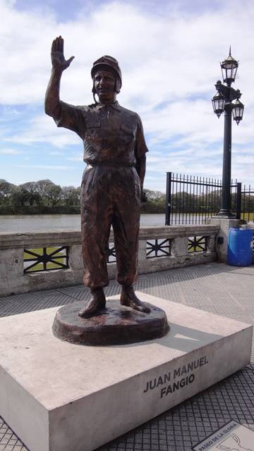 Puerto Madero - Passeo de la Fama - Fangio.