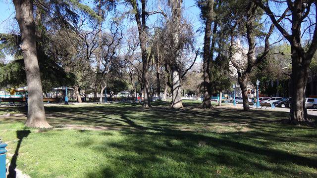 Mendoza - Plaza Independencia, a praça central da cidade.
