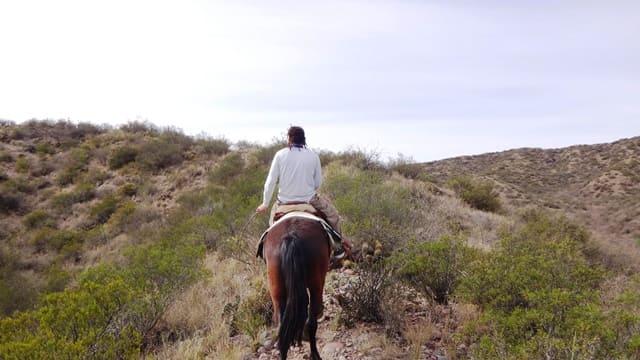 Passeio a cavalo em Mendoza, Argentina.