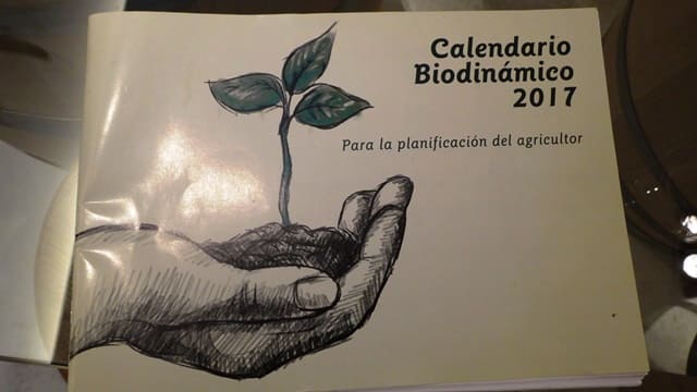Calendário para agricultura biodinâmica.