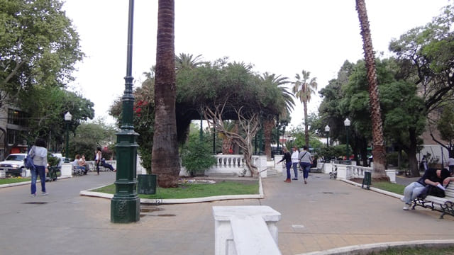 Plaza Pellegrini, Mendoza.