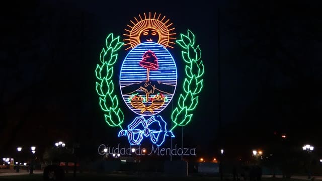 Escudo da cidade de Mendoza.