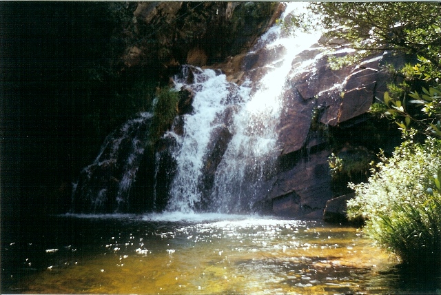 Cachoeira em Delfinópolis/MG