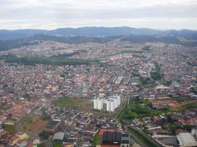 Chegando na cidade de Guarulhos