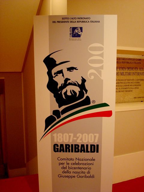 Exposição sobre Garibaldi
