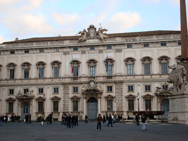 Quirinale - residência oficial do presidente da Itália