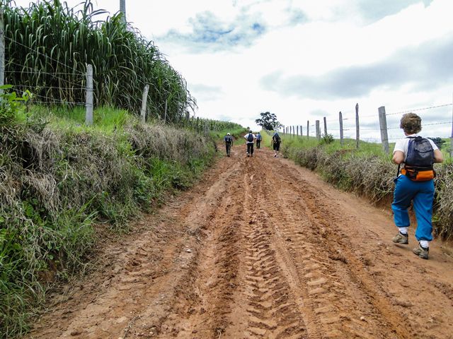 Só subida, mantendo o equilíbrio para não cair