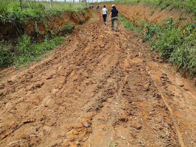 Já postamos foto de barro?